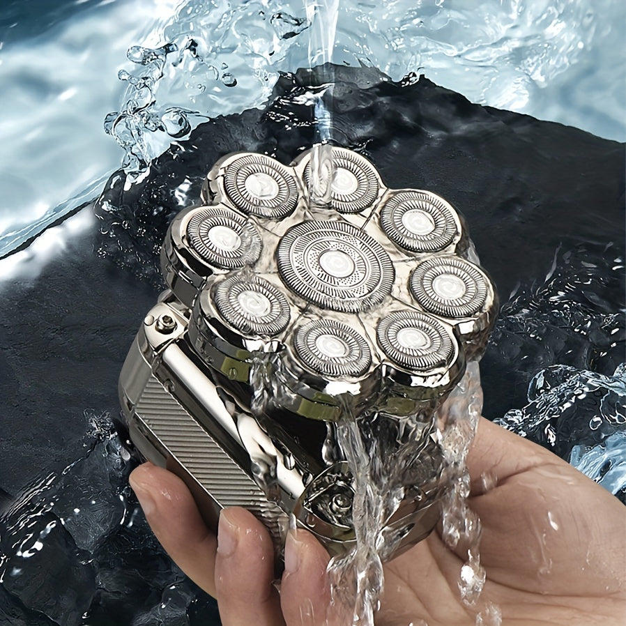 5-in-1 Electric Razor For Men: Detachable Head Shaver