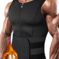 Men's Adjustable Compression Tank Top, Men's Waist Trainers