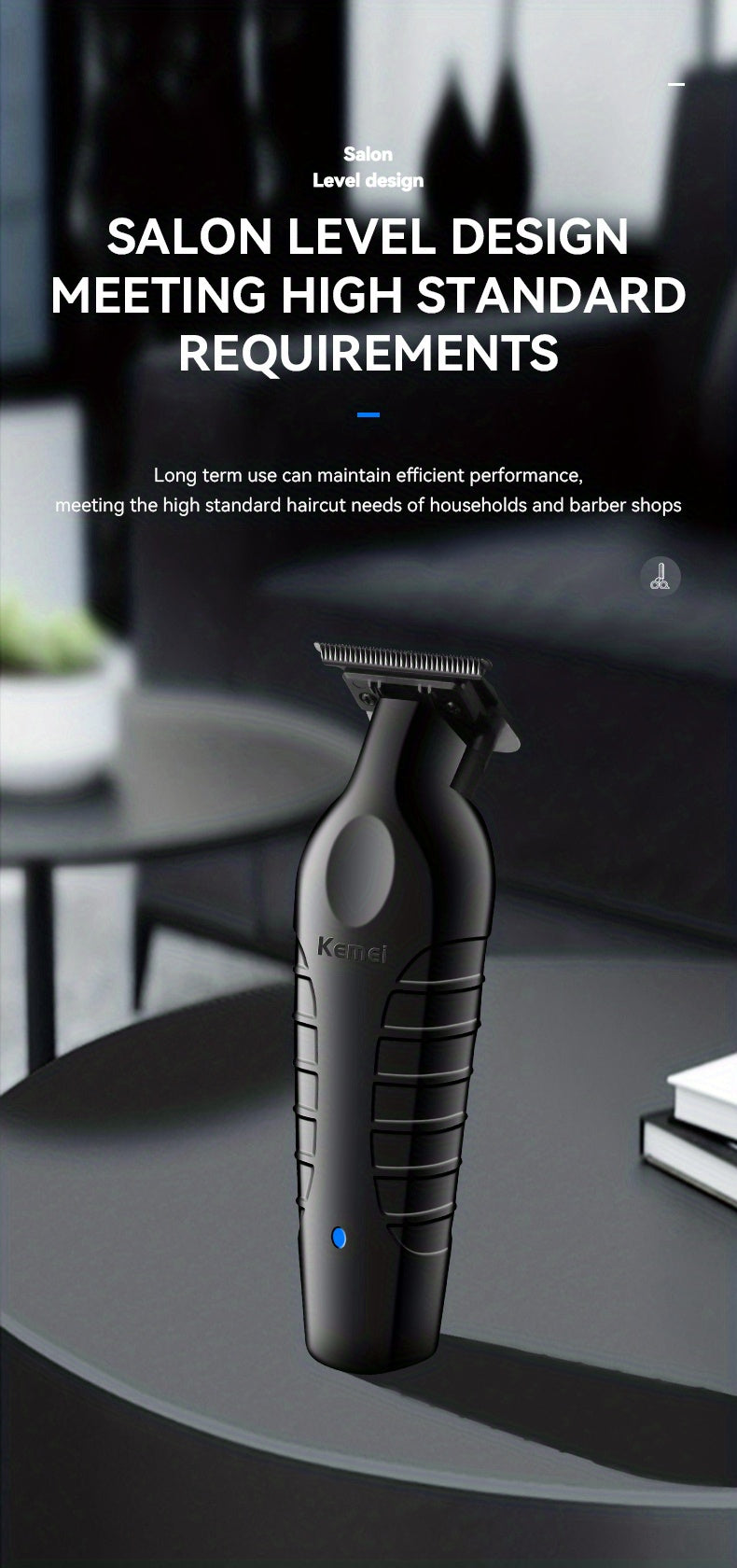 Electric Hair Clipper KM-2299 Cross-border Electric Pusher
