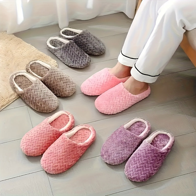 Women's Plush Indoor Slippers