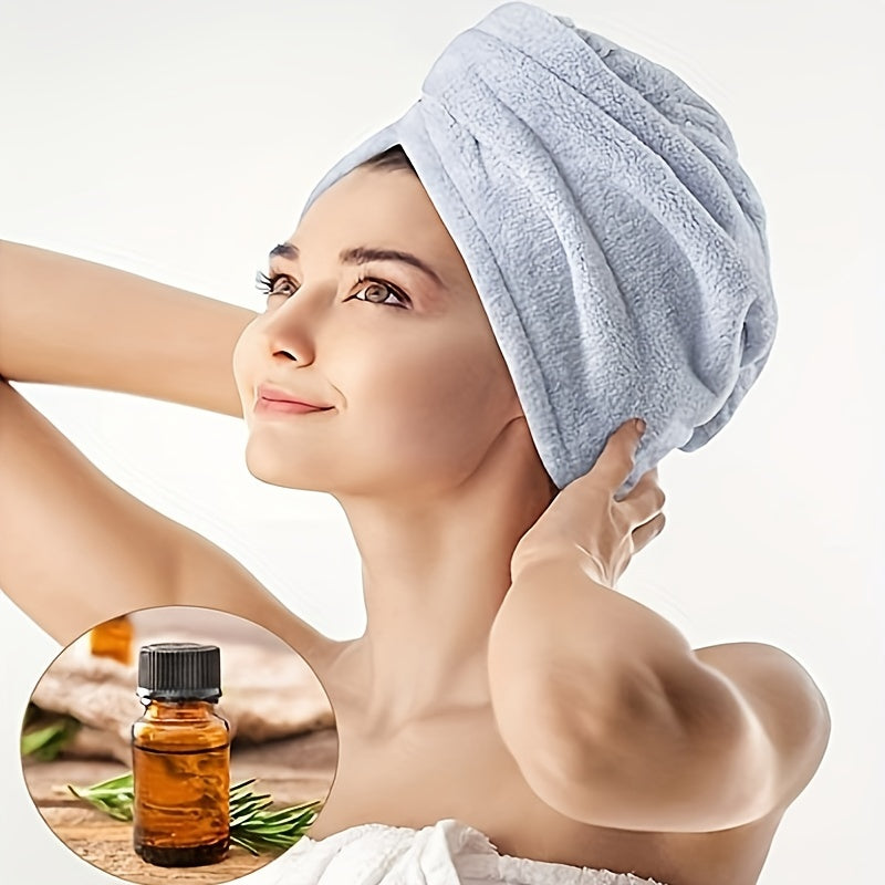 Microfiber Hair Towel Quick Drying Hair Wrap Towel