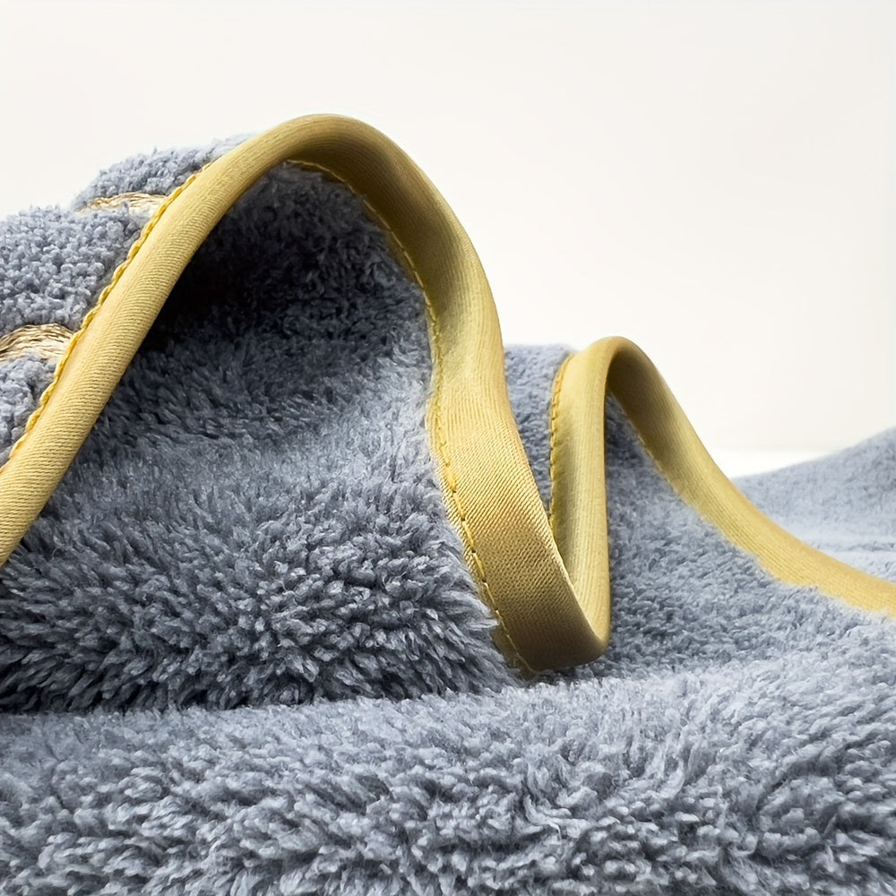 3pcs Super Absorbent Quick-drying Microfiber Bath Towels