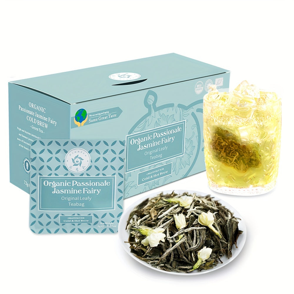 RIANTEA Premium Jasmine Green Tea, 36 Ct