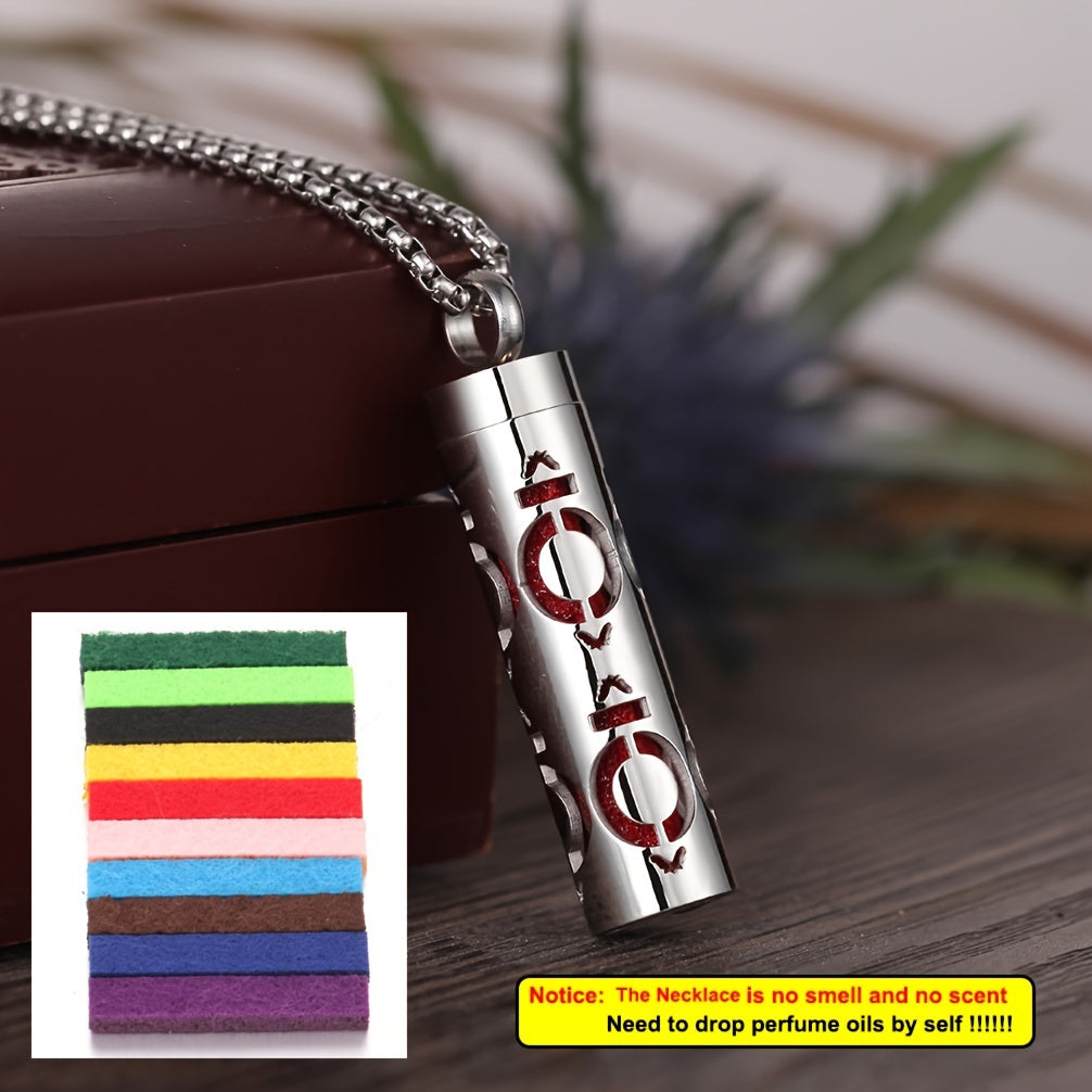 Stainless Steel Aromatherapy Necklace