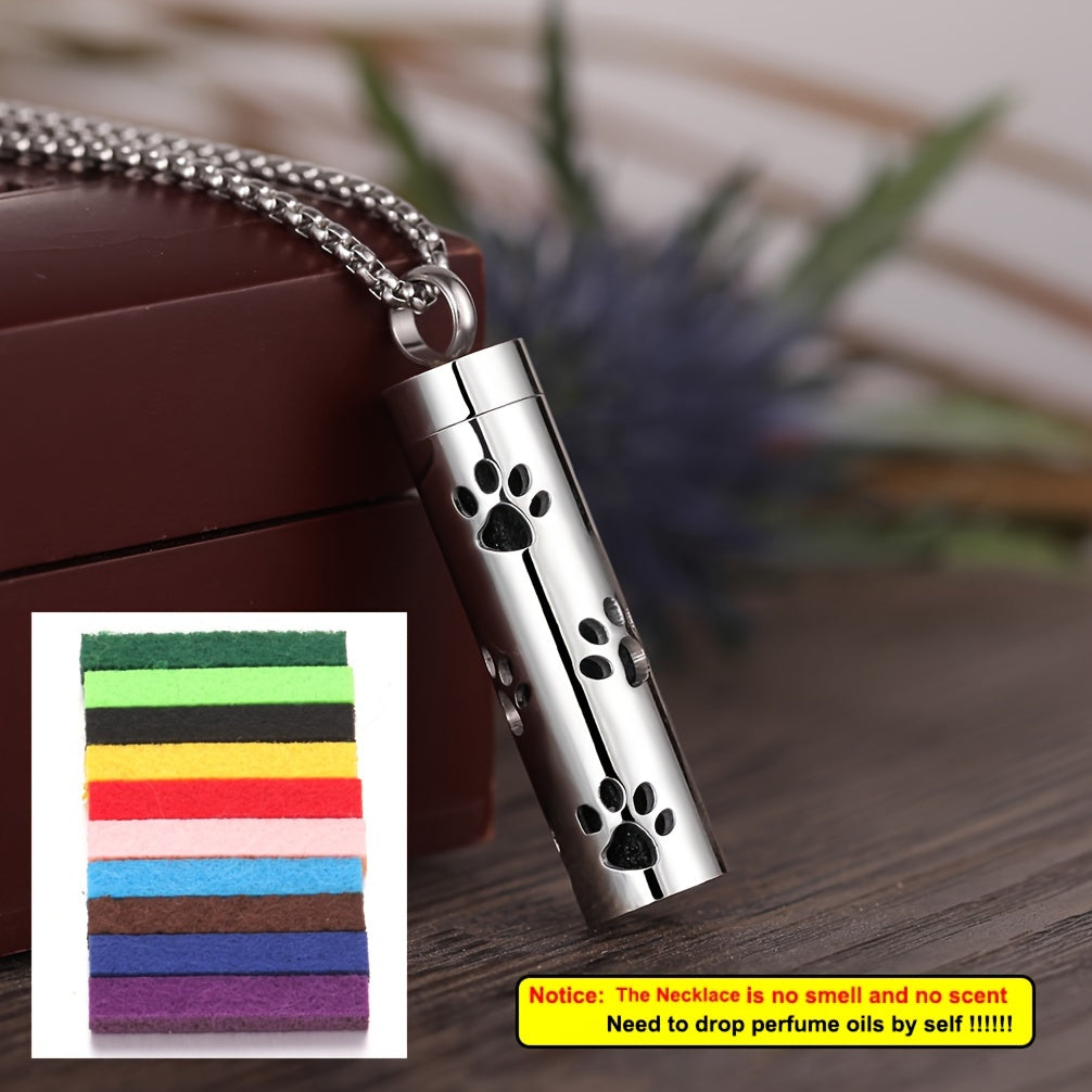 Stainless Steel Aromatherapy Necklace