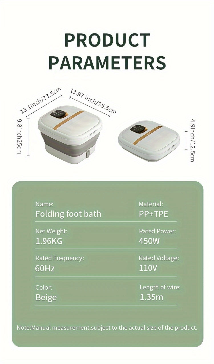 Foldable Portable Foot Spa