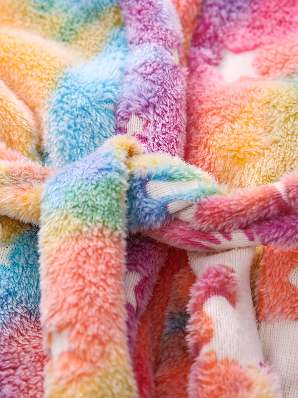 Cozy Princess Thickened Flannel Hooded Bathrobe