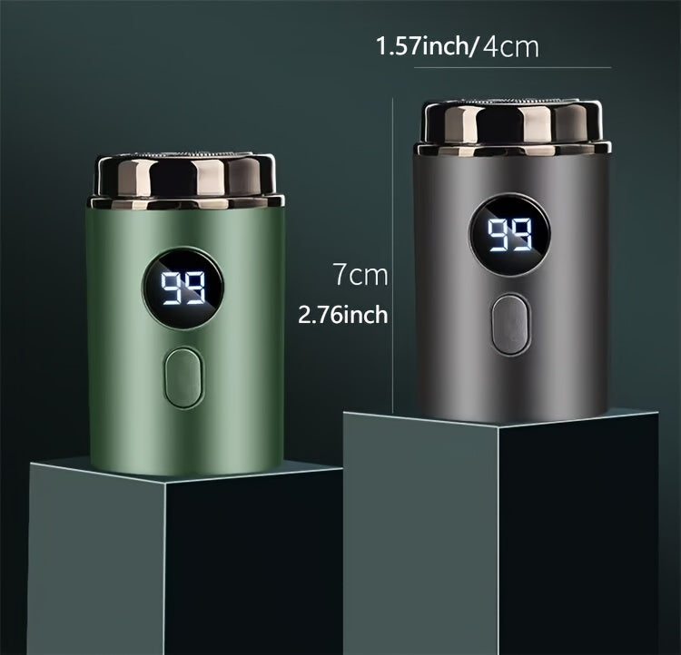 Ultimate Silent Beard Shaver - Rotary Shaver with Digital Display
