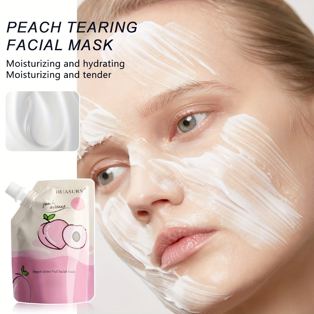 Peach Tearing Facial Mask by HUASURV