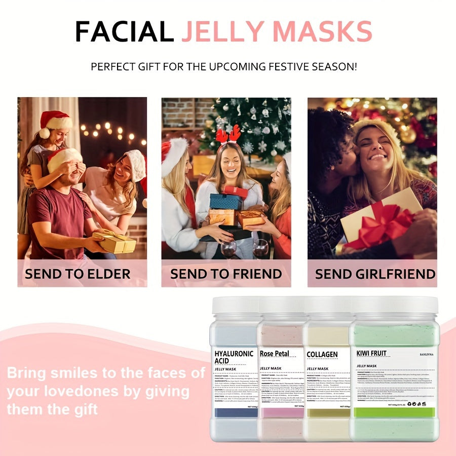 Rose Petal Jelly Facial Mask Powder