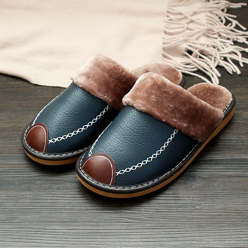 Men Slippers Black New