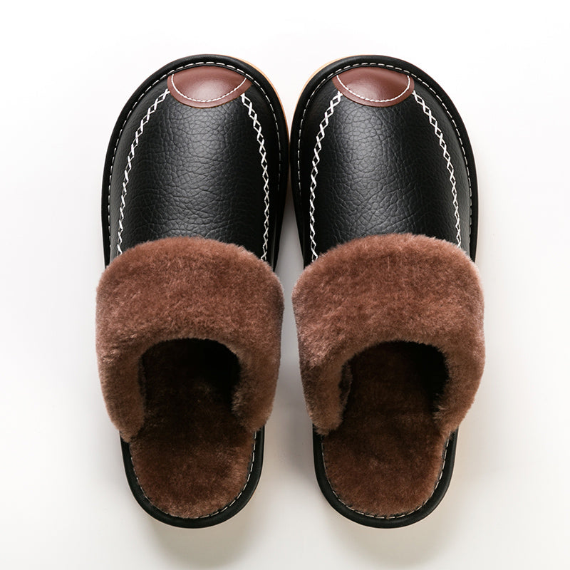 Men Slippers Black New