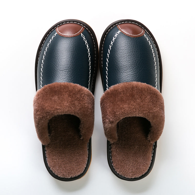 Men Slippers Black New