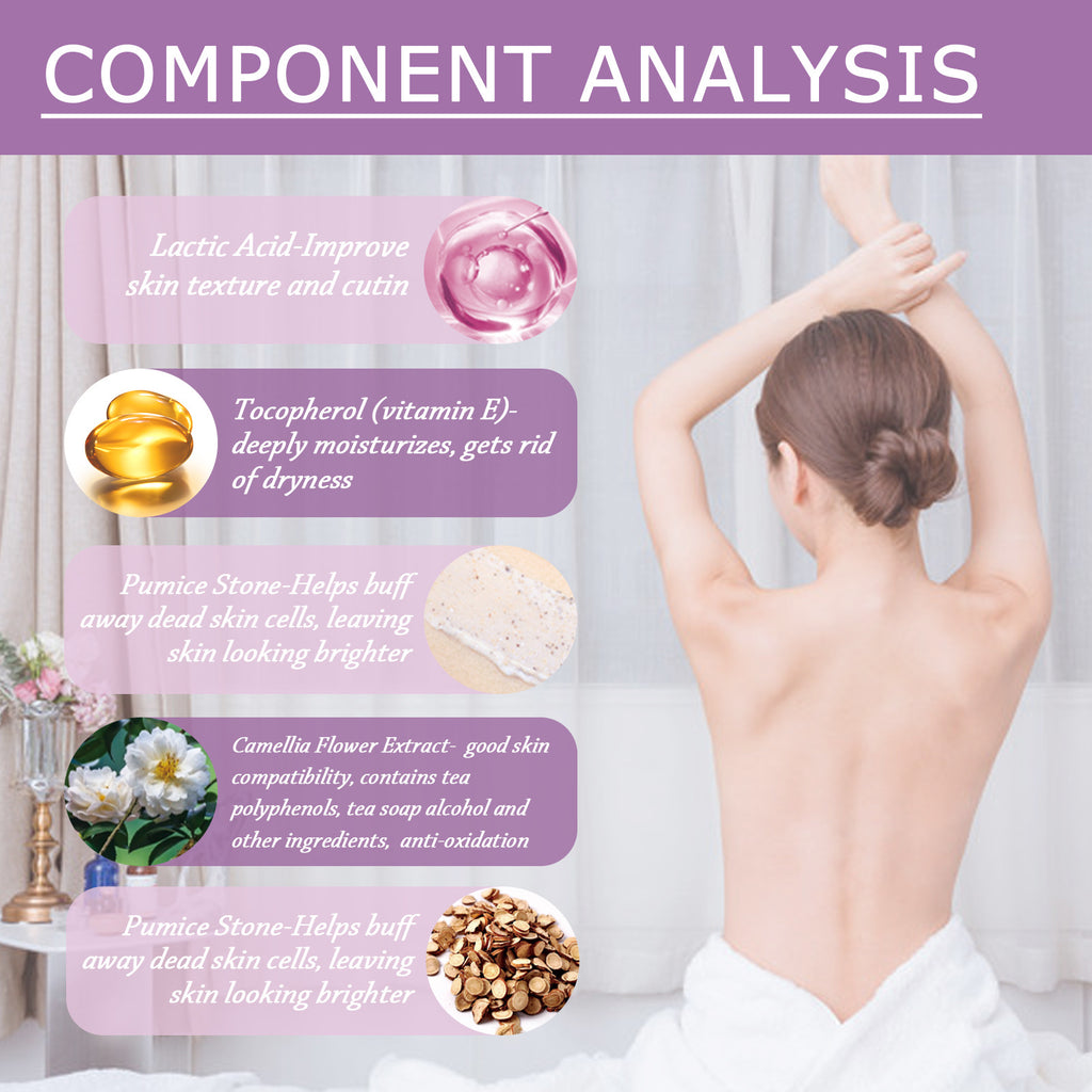 Luxurious Body Scrub - Deep Cleansing, Exfoliating, and Moisturizing with 10% AHA