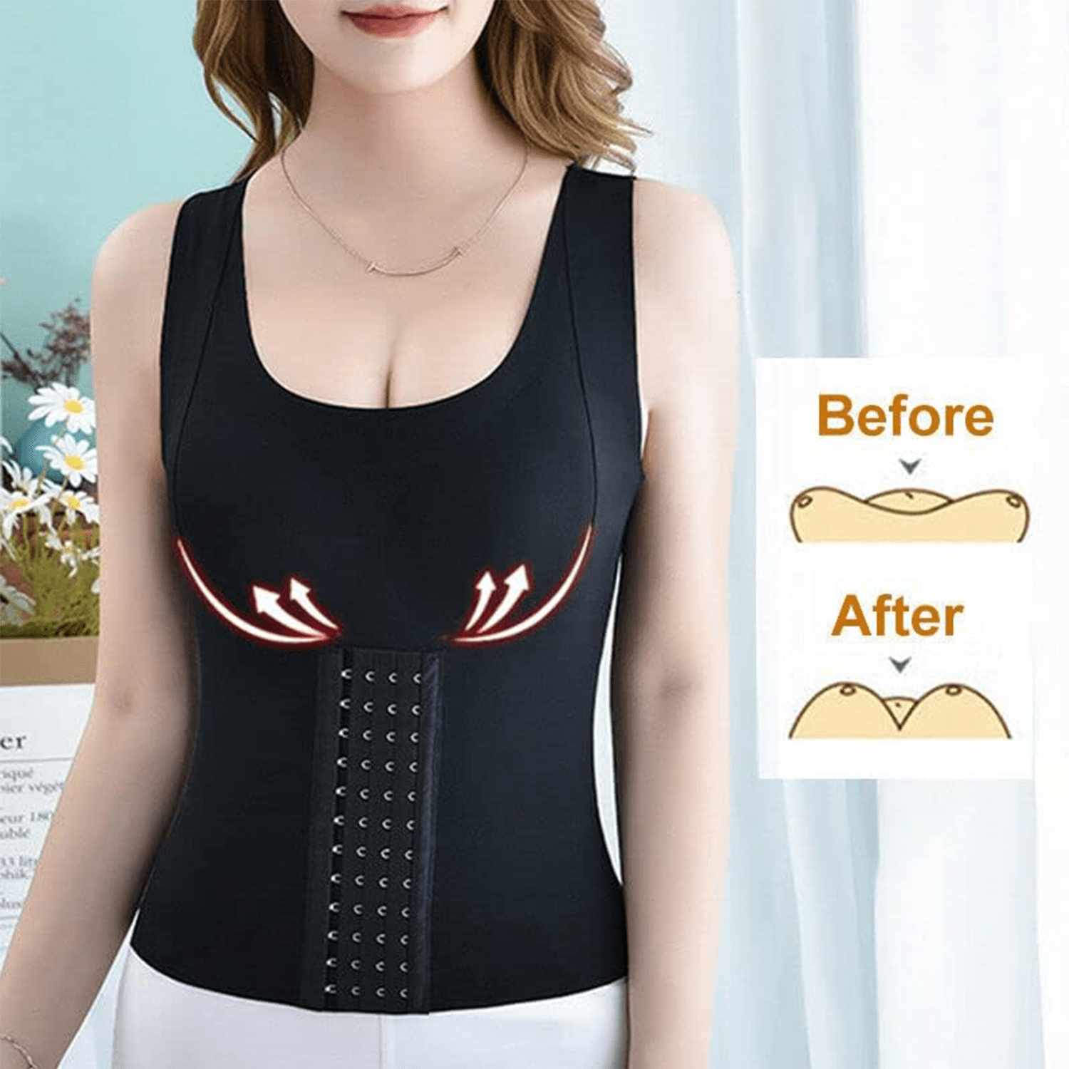1pc 3-in-1 Waist Trainer Corset, 3-in-1 Waist Trimmer, Shapewear