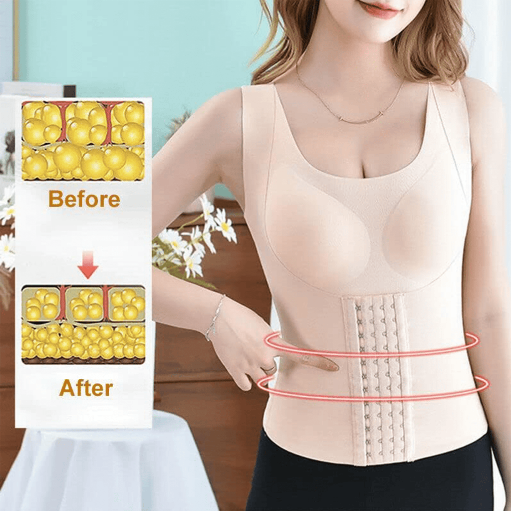 1pc 3-in-1 Waist Trainer Corset, 3-in-1 Waist Trimmer, Shapewear