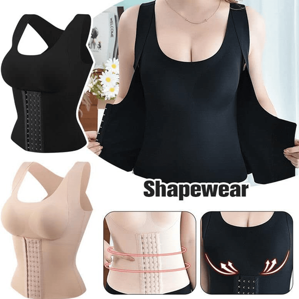 1pc 3-in-1 Waist Trainer Corset, 3-in-1 Waist Trimmer, Shapewear