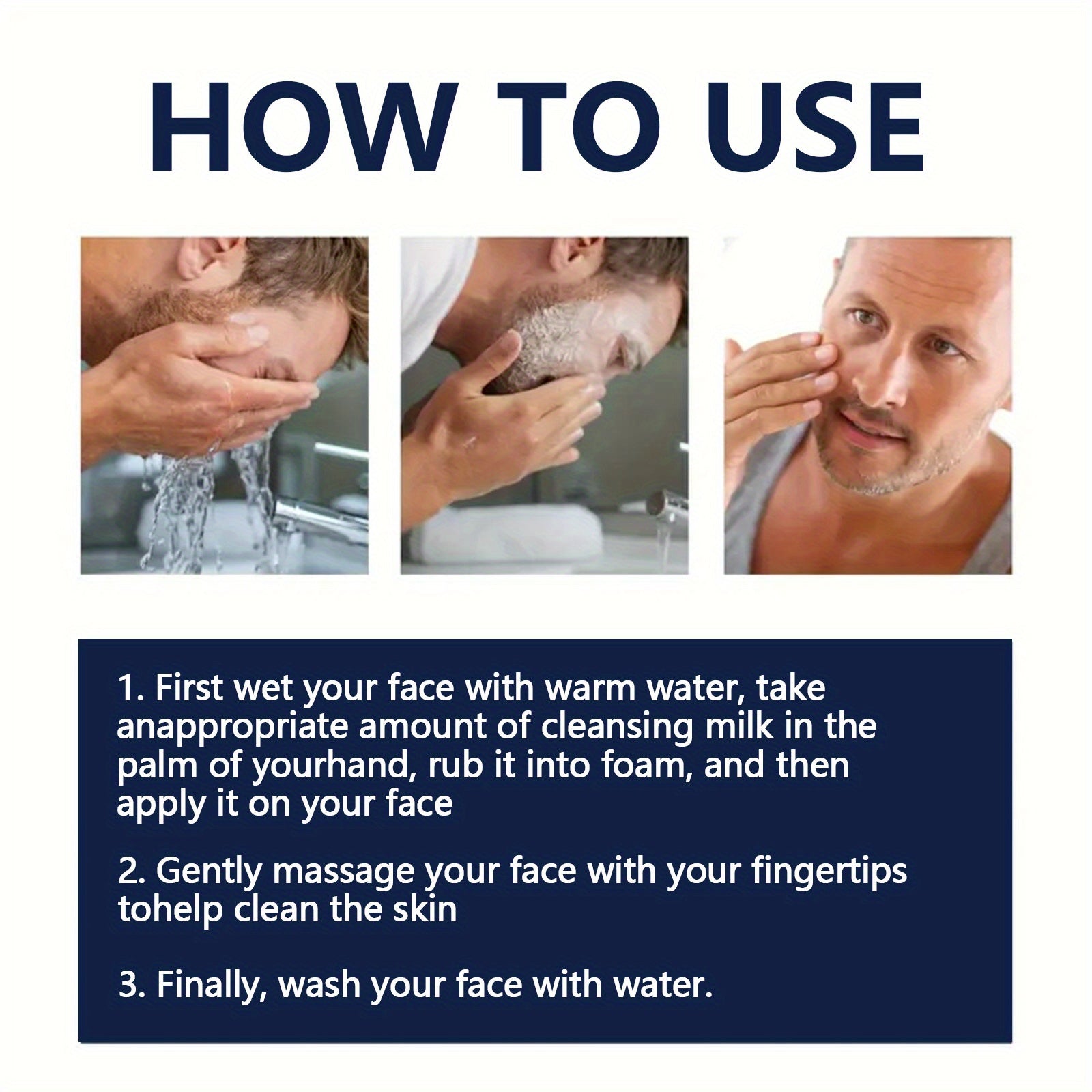 Tea Tree Men's Moisturizing Facial Cleanser