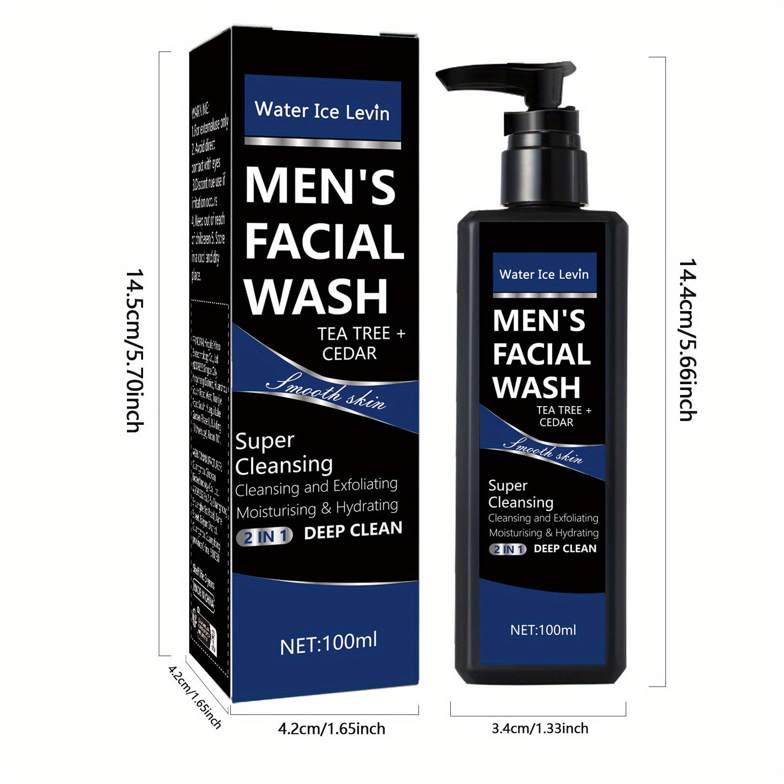 Tea Tree Men's Moisturizing Facial Cleanser
