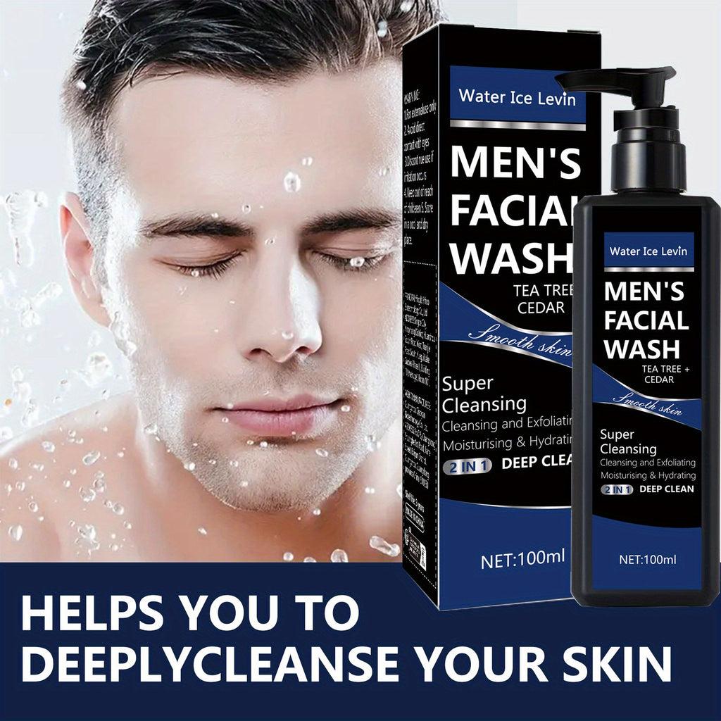 Tea Tree Men's Moisturizing Facial Cleanser