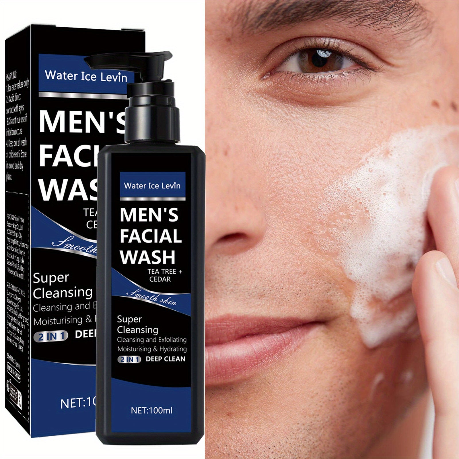 Tea Tree Men's Moisturizing Facial Cleanser