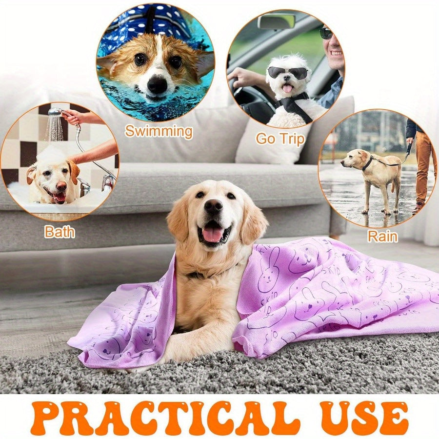 8pcs Dog Drying Towels