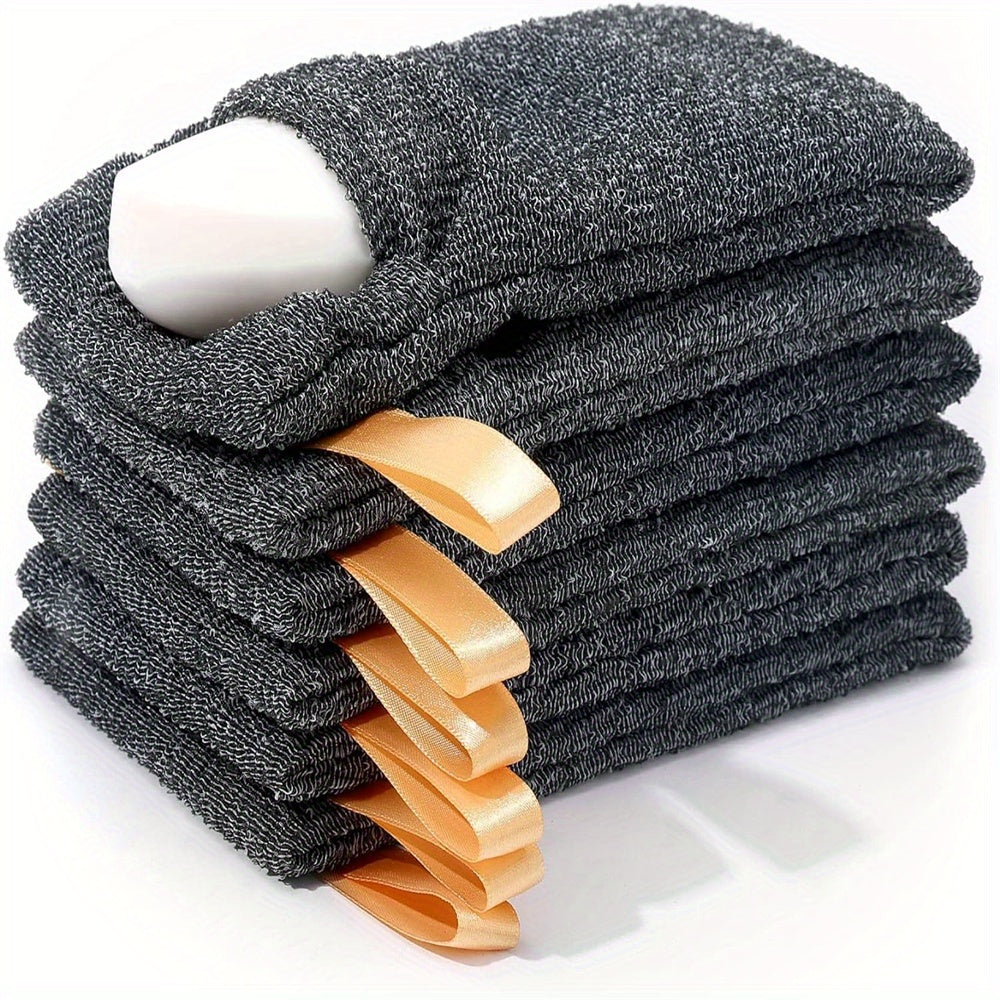 6 Pcs/Pack New Style Soap Pocket Exfoliating Soap Saver Pouch