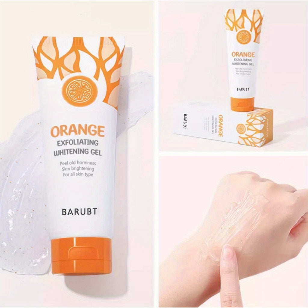 BARUBT Orange Exfoliating Gel for Smooth Brightening Radiant Skin