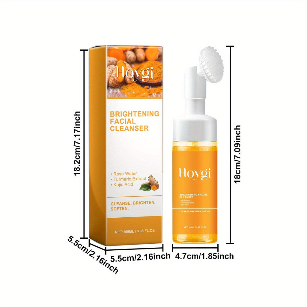 2pcs Turmeric Face Wash, Turmeric Clear Skin Liquid Soap
