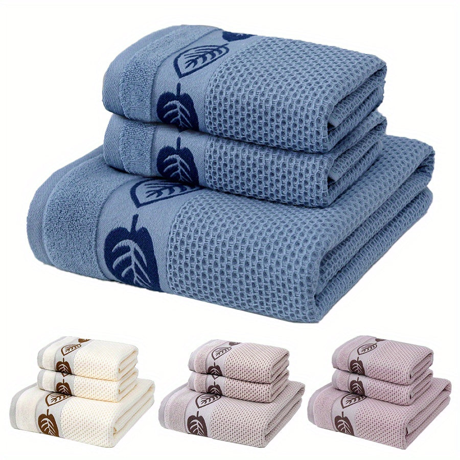 100% Cotton Bath Linen Set 3 Pieces