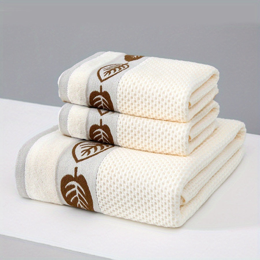 100% Cotton Bath Linen Set 3 Pieces