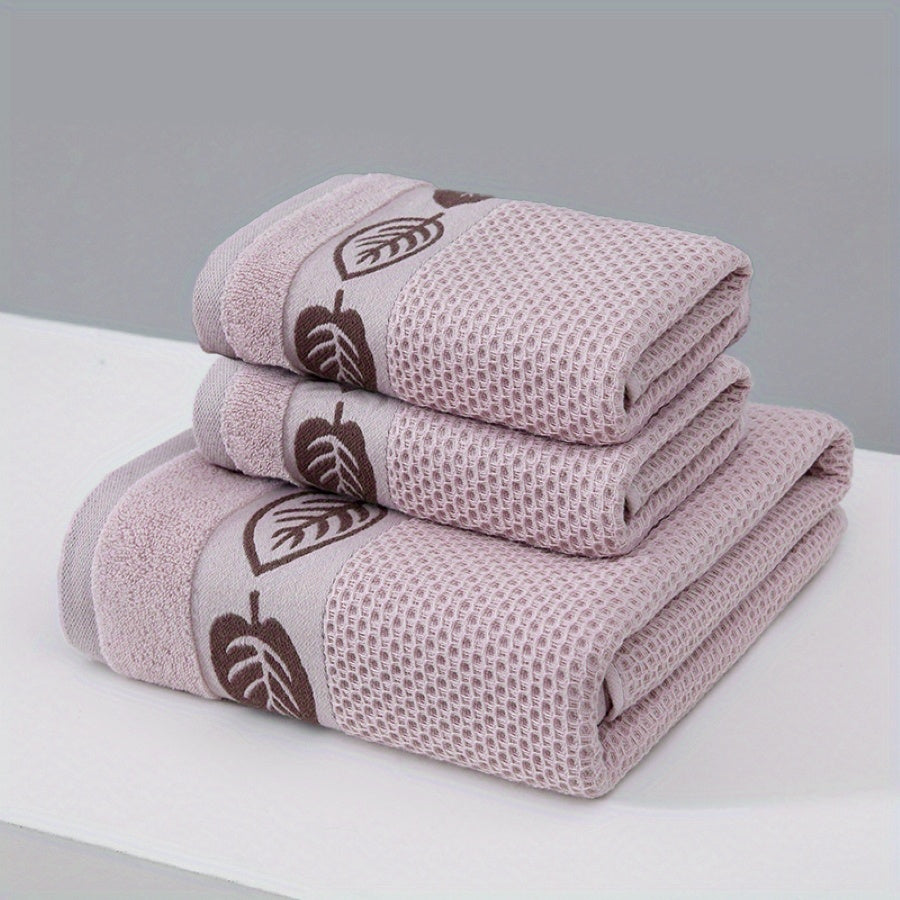 100% Cotton Bath Linen Set 3 Pieces