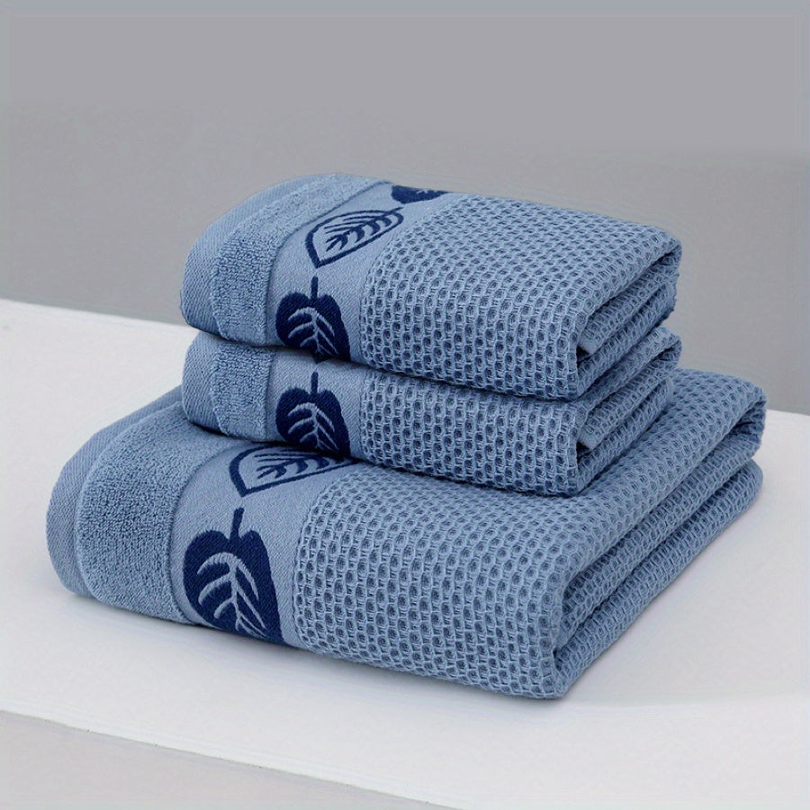 100% Cotton Bath Linen Set 3 Pieces