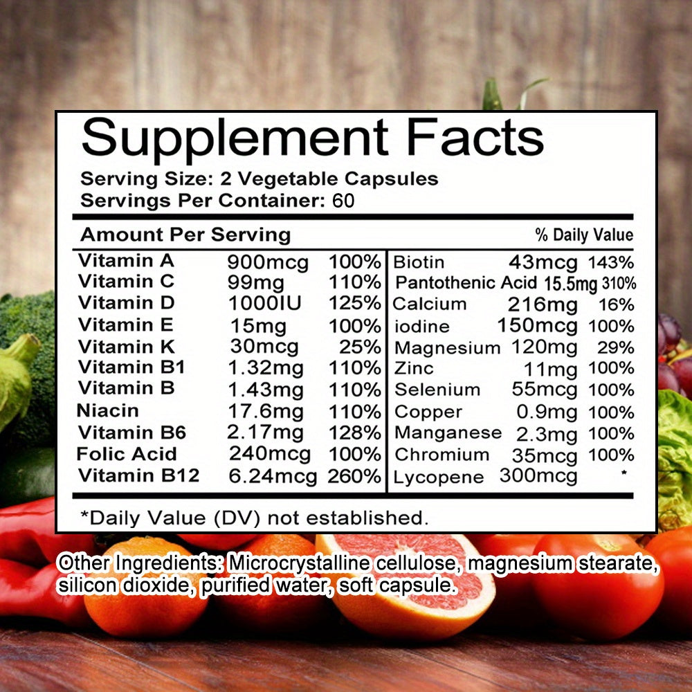 Multivitamin For Men 120 ct