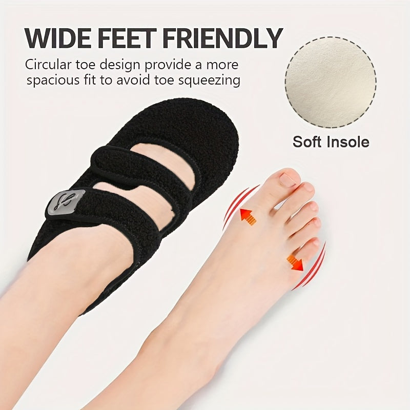 Cozy Wide Fit Slippers for Women