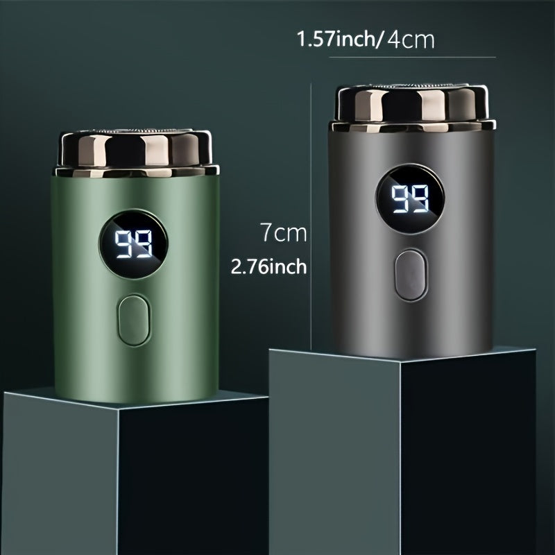 Ultimate Silent Beard Shaver - Rotary Shaver with Digital Display