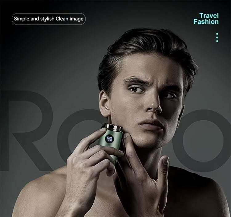 Ultimate Silent Beard Shaver - Rotary Shaver with Digital Display