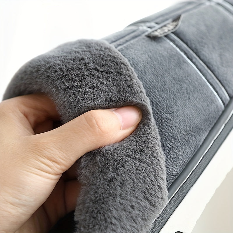 Luxurious Mens Plush Slippers
