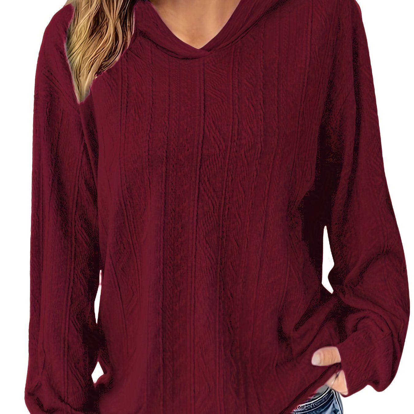 Women's Casual Hoodie - Warm Oversized Pullover