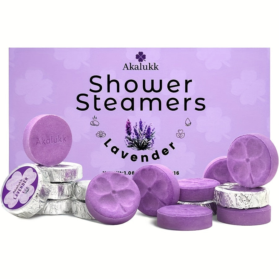 8 Packs Peppermint Aromatherapy Shower Steamers