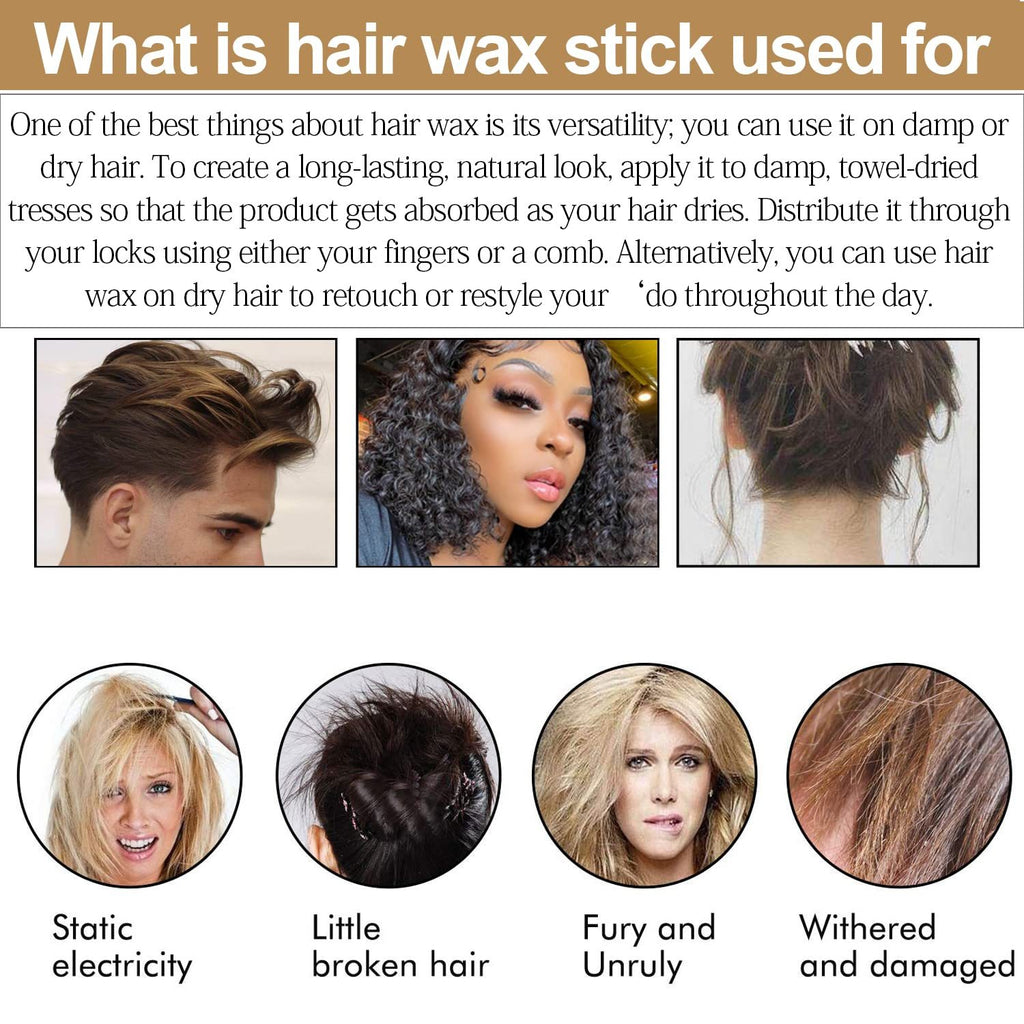 Styling Wax Stick, Flyway's Styling Wax Stick for Hair Edge Control
