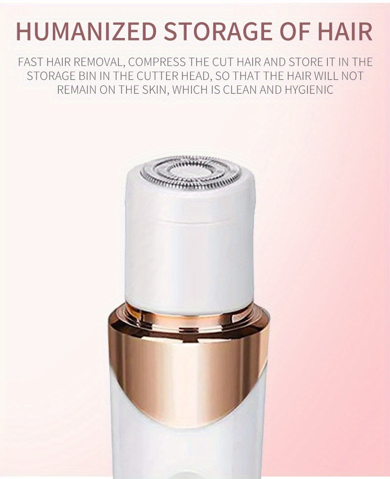4-in-1 Women's Electric Razor - Wet & Dry Hair Remover