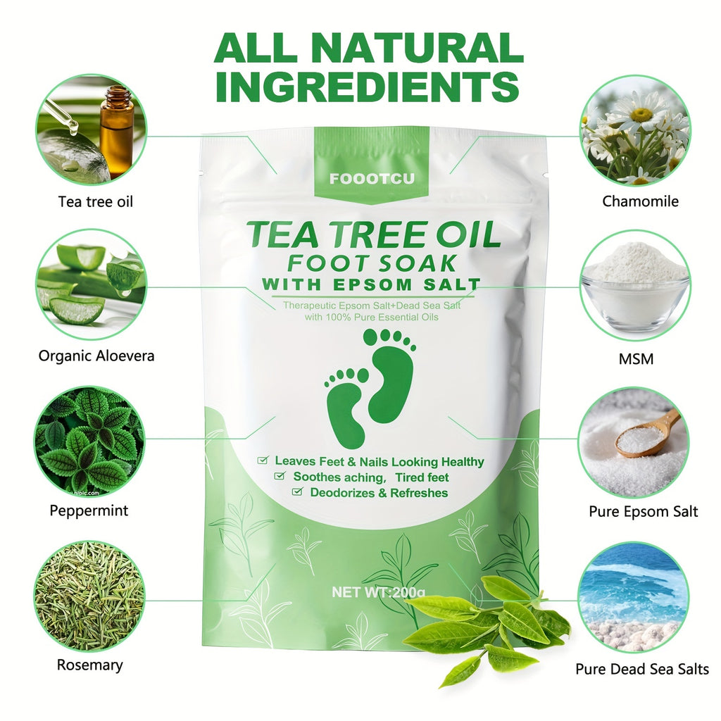 Luxurious Foot Soak Salts - Salts & Soaks for Exfoliating, Relaxation, and Softening