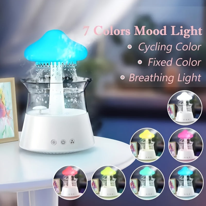 Rain Cloud Aromatherapy Essential Oil Zen Diffuser
