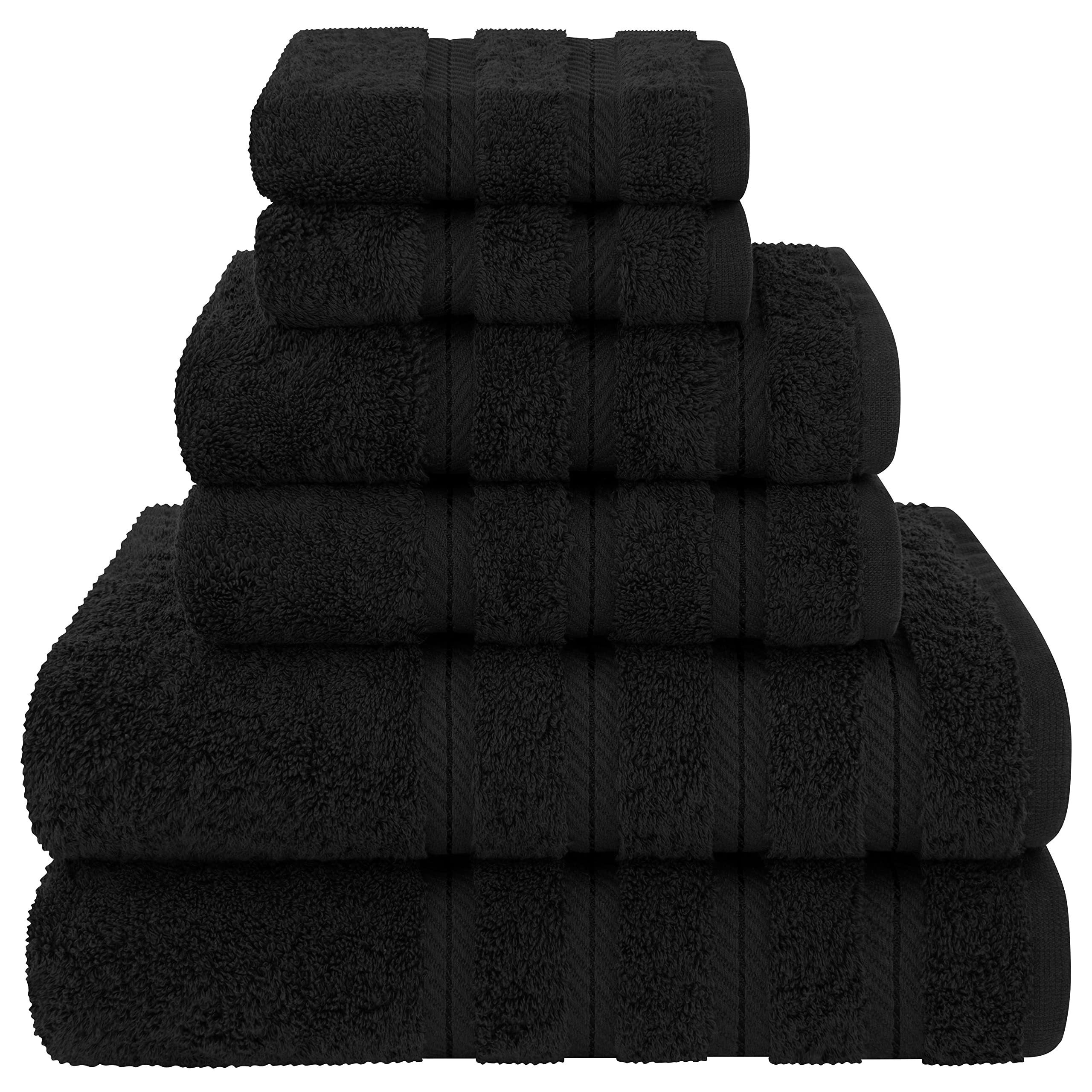 6pcs Purple Towel Set