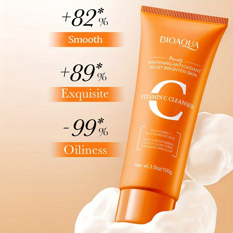 Vitamin C Whitening Facial Cleanser 100G - Deep Cleansing