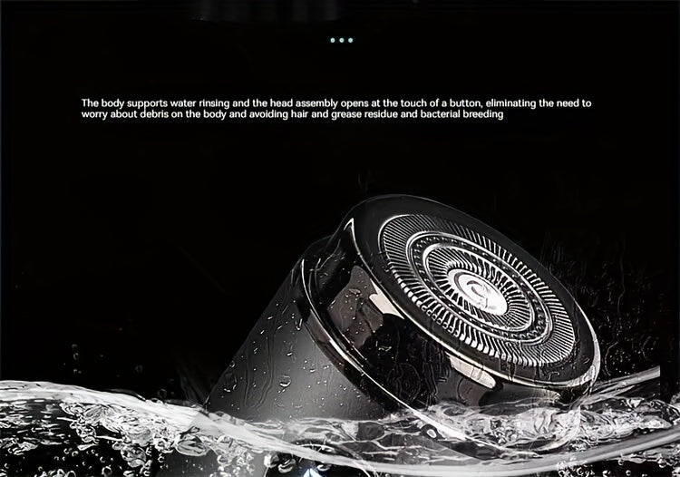 Ultimate Silent Beard Shaver - Rotary Shaver with Digital Display