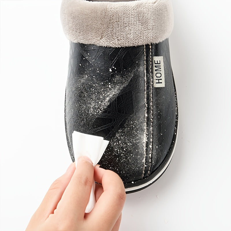 Men's Slippers Home Winter Indoor Warm Shoes