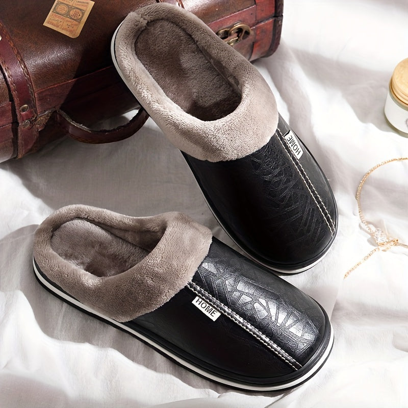 Men's Slippers Home Winter Indoor Warm Shoes
