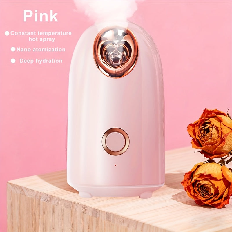 Large Face Steamer with Fine Mist, Easy One-Button Operation